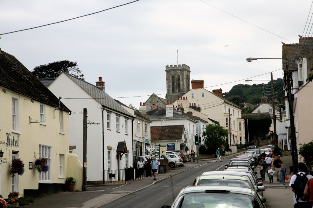 The Street - Charmouth by milan.svanderlik