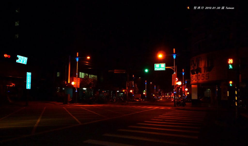 樹林市 樹東里 - 街道 夜景 by 蔬食 忍辱  禪定