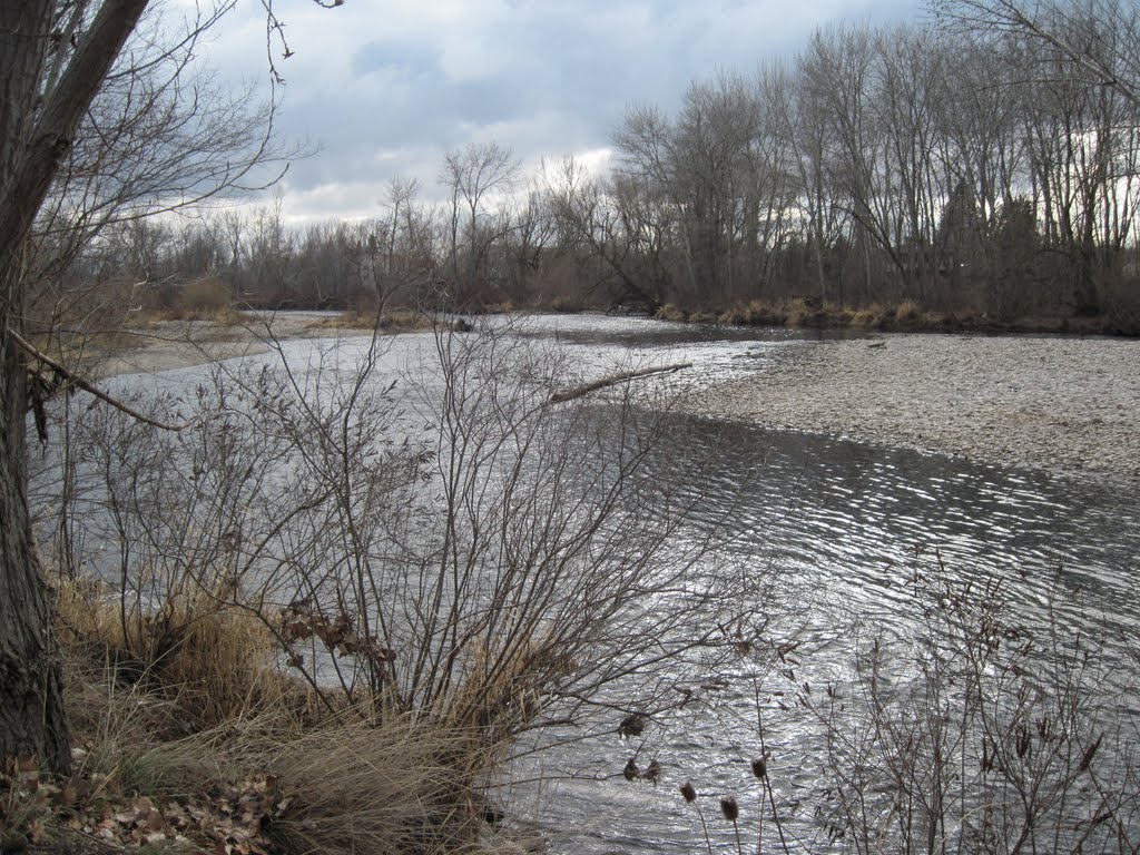 Winter river by SamuelMarcos