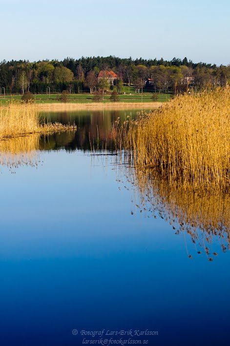 Vy över Edssjön by Lars-Erik Karlsson