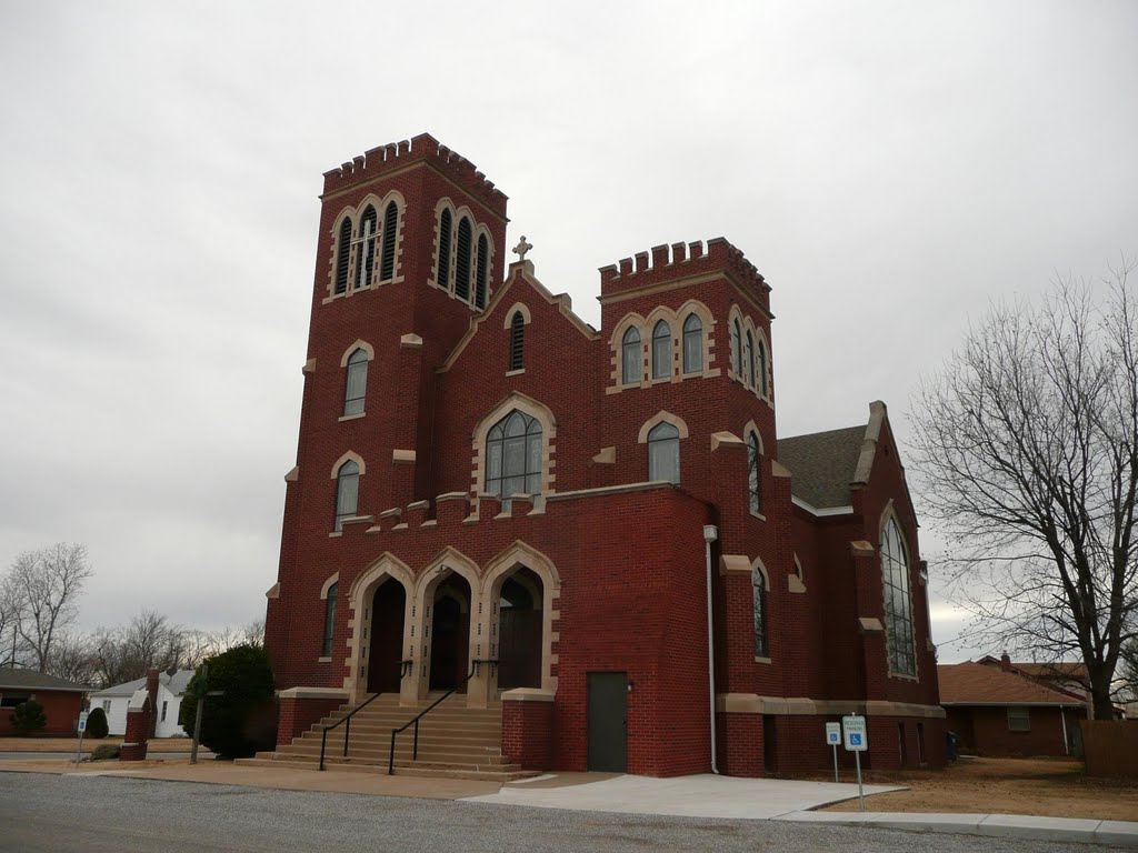 2010_01-23_Okarche Oklahoma_P1100358_St Johns Lutheran Church by lightbenders