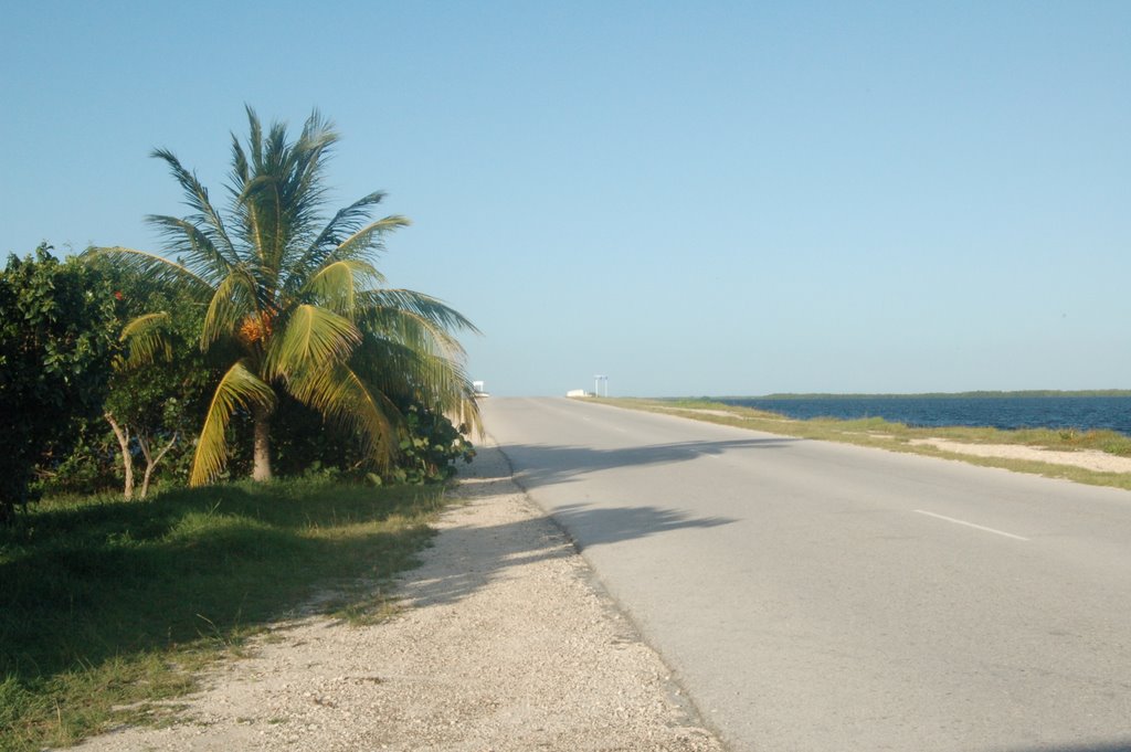 Causeway looking toward Cayo Santa Maria by Eric Marshall