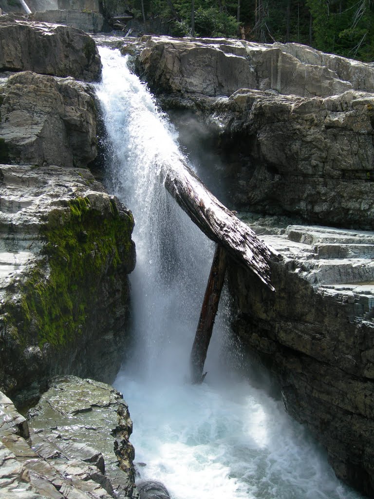 Myra falls early July 2009 by Nelson Harvey