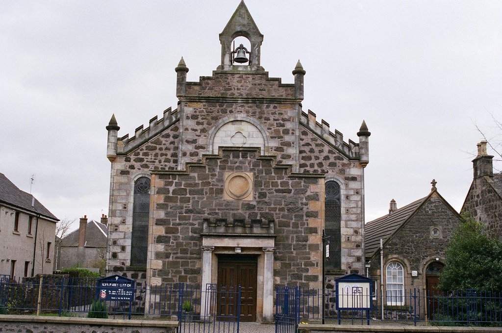 The Alva Parish Church by J Higo