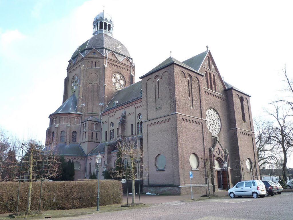 Raamsdonk, Kerkstraat, St. Bavo by k'hoek