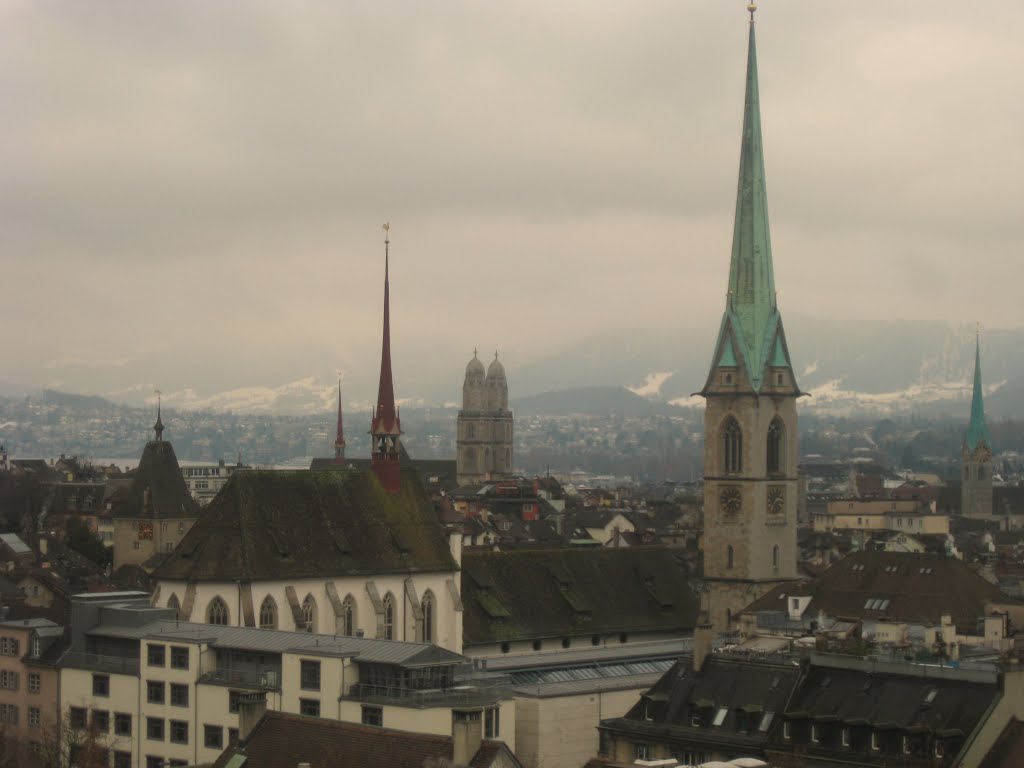 Zürich desde el ETH by Elías Zamora