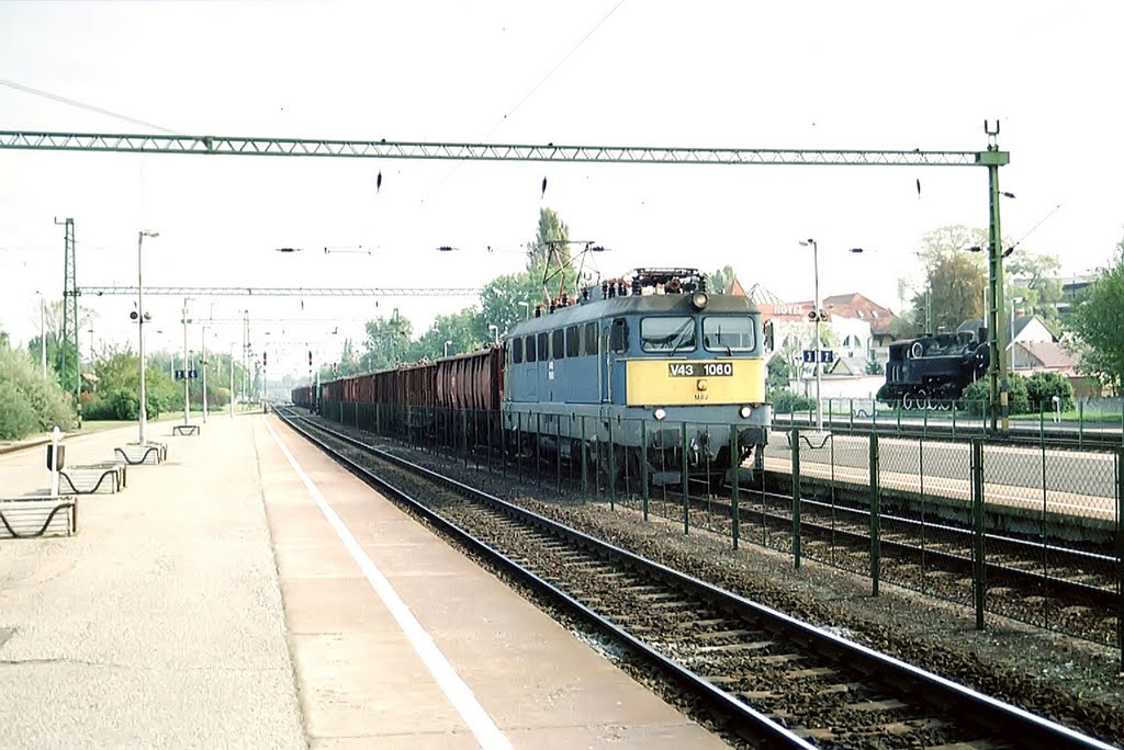 Siófok, Freighttrain V43 1060 Balaton Lake by Poul Thor Hansen