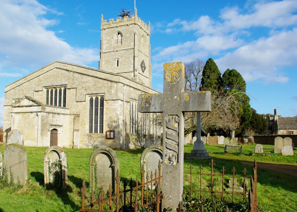 Church of St. Andrew, Shrivenham, Oxfordshire by Mathewsona