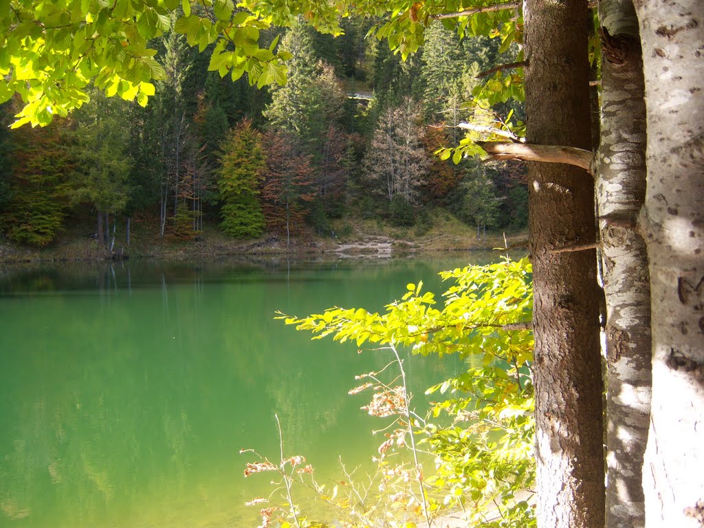 Padola - Lago di Sant'Anna by franco baldissarutti