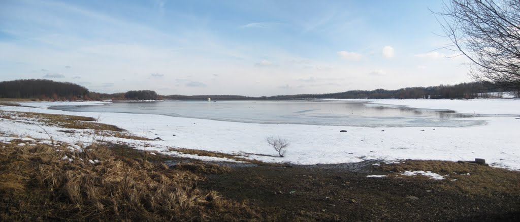 Lac de MichelBach - Février 2010 by Max Brocel