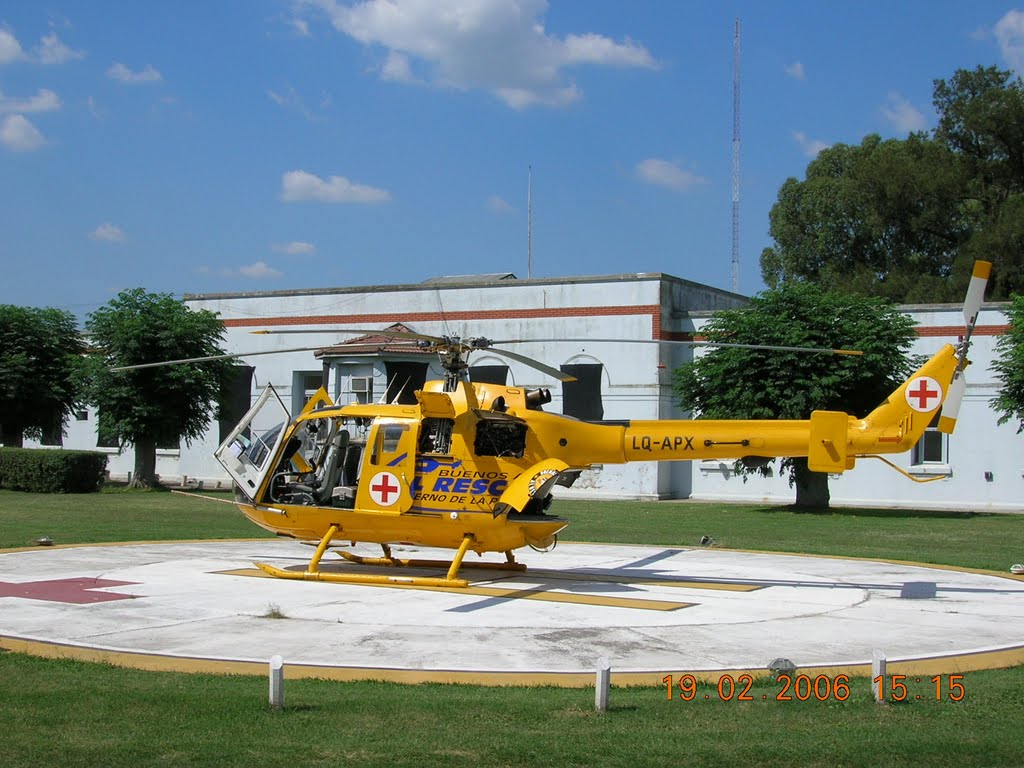 El amarillo en el Hospital de Lobos by chanchoalvuelo