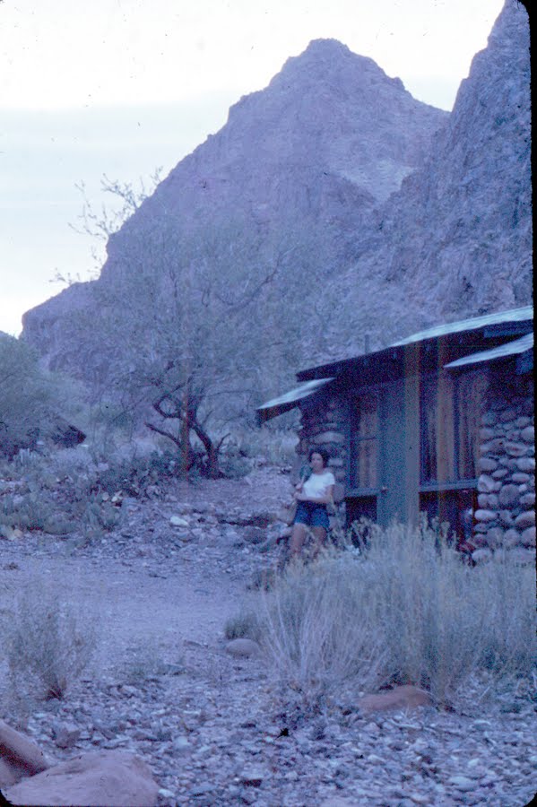 © Phantom Ranch Cabin Sept 1977 by Geraldine Clark