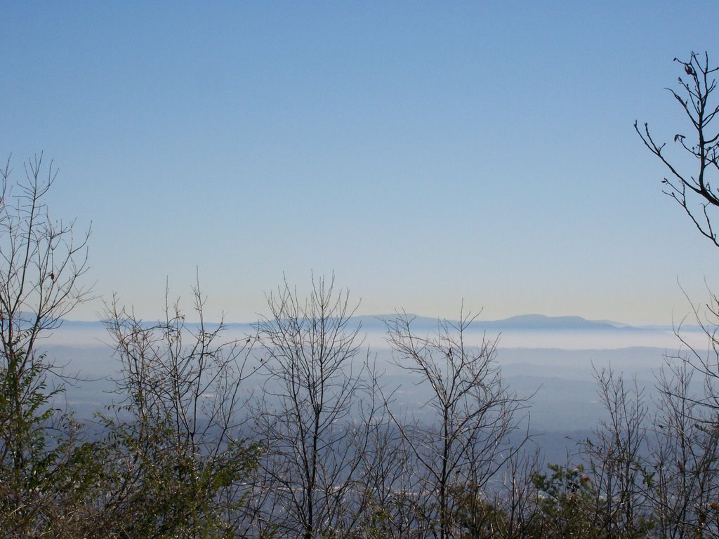 Smokey Mountains from Lookout Mountain Tennessee by Eskippy