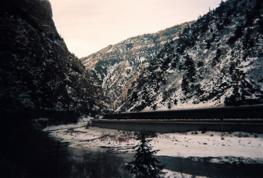 Glenwood Canyon, Colorado. by slakingfool