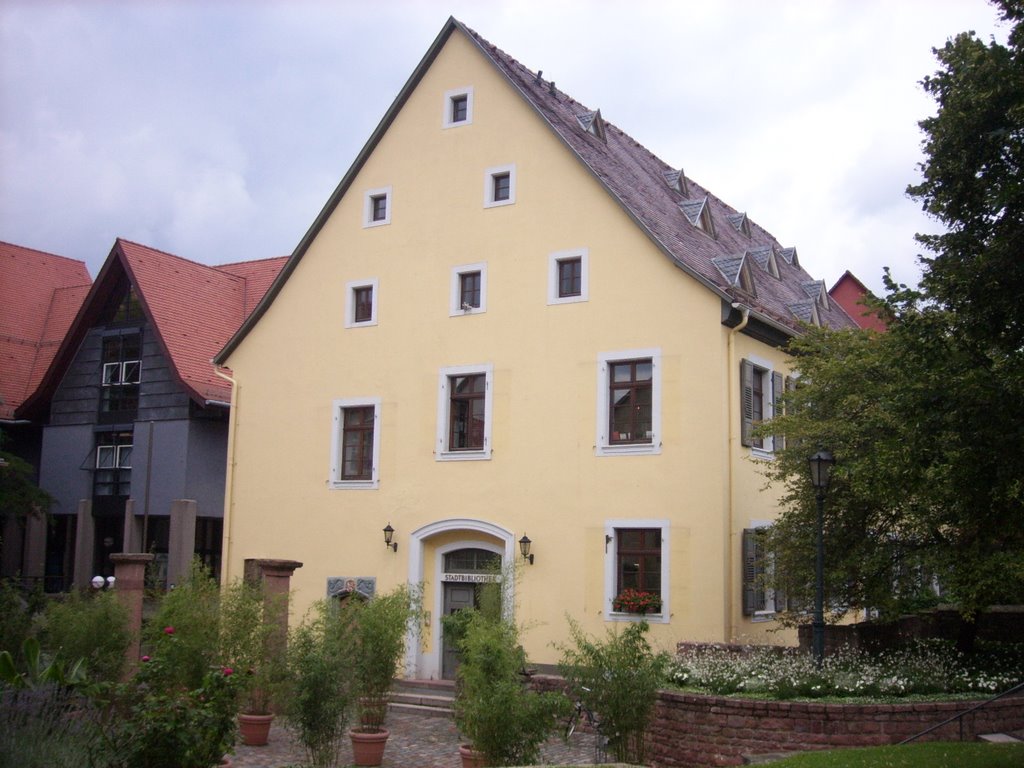 Eingang zur Stadtbibliothek by wisdom77