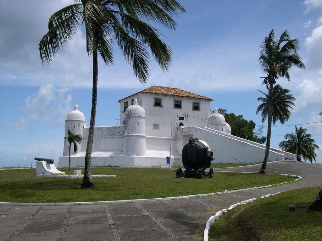 Brésil - Salvador - Fort de la péninsule d'Itagipe by Christian Baume