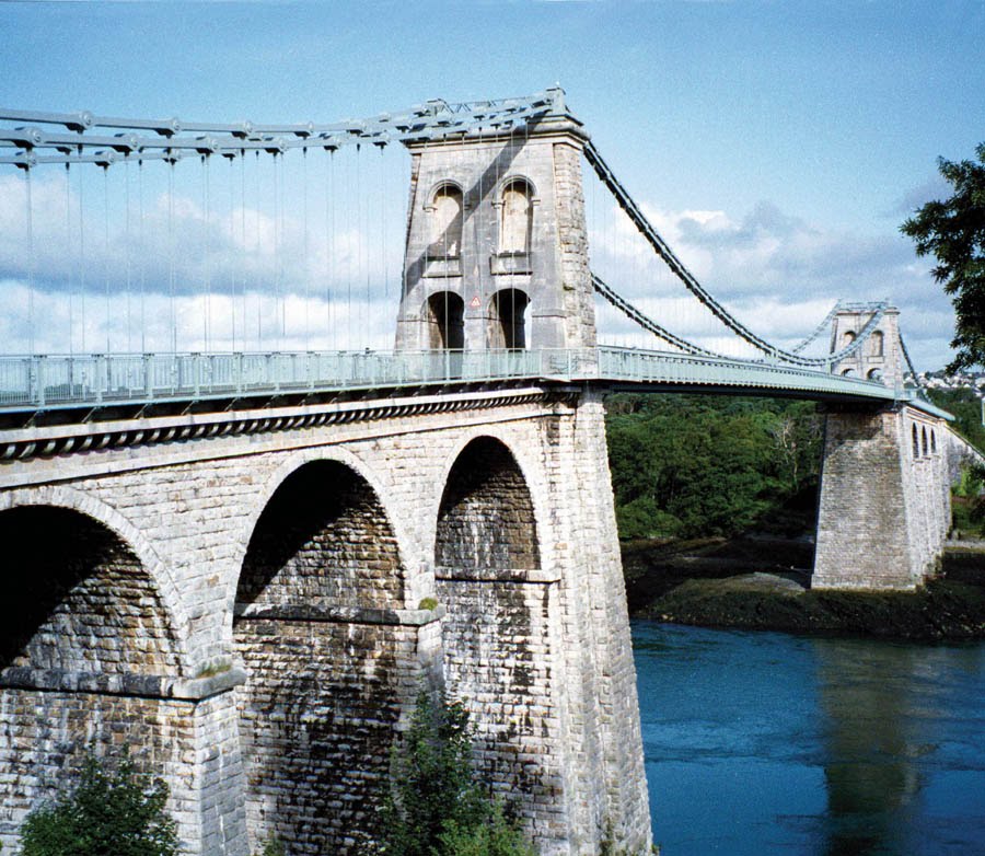 Menai Bridge by bridgink