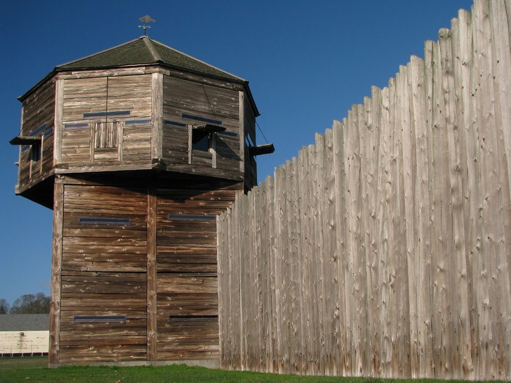 Fort Vancouver's Bastion by Dana Jensen