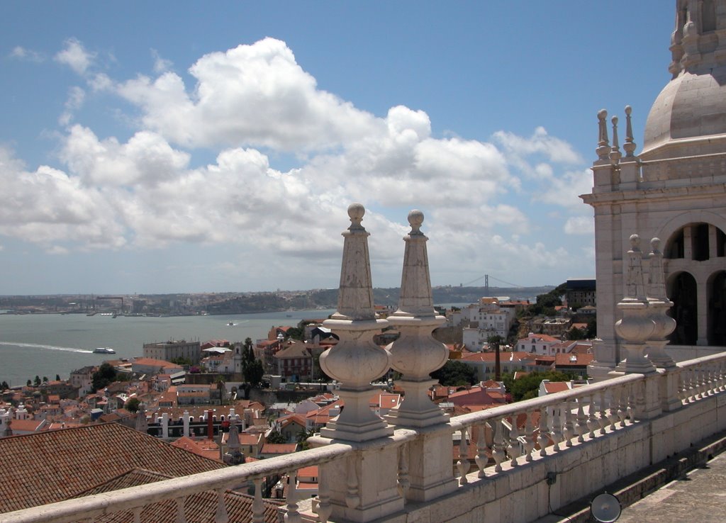 Lisbon bay by Robert Gulyas