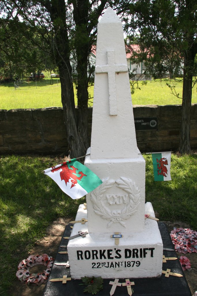 Rorke's Drift, Welsh Memorial by Huw Harlech