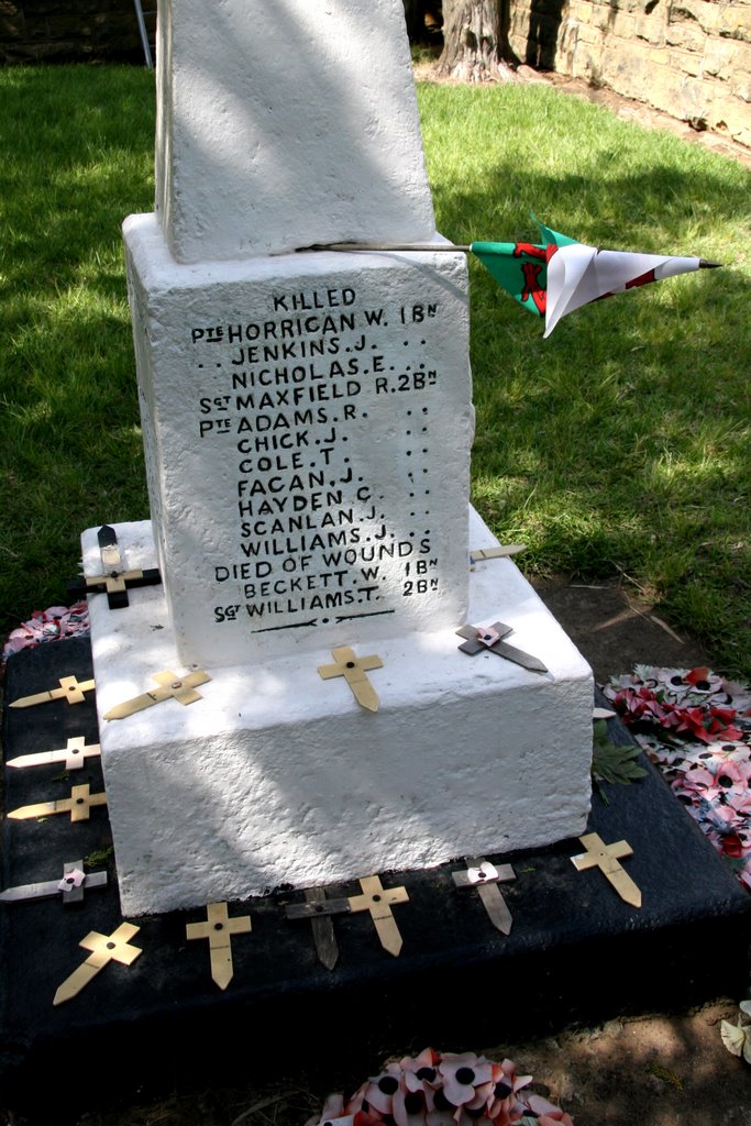 Rorke's Drift, Welsh Memorial by Huw Harlech