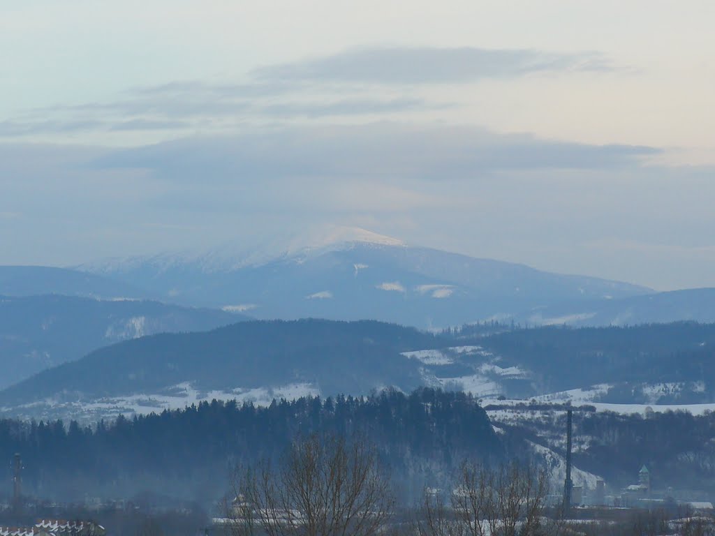 Widok na Babią górę by tspodek