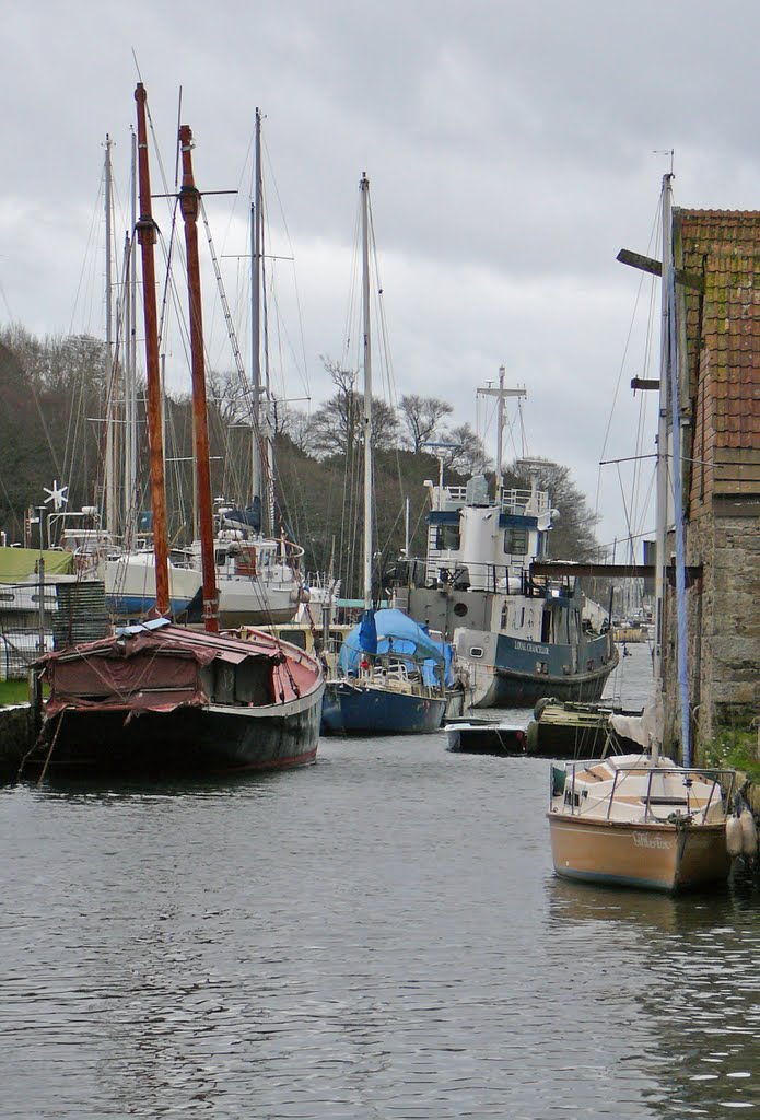 Boats at Penryn by Tim Green aka atoach