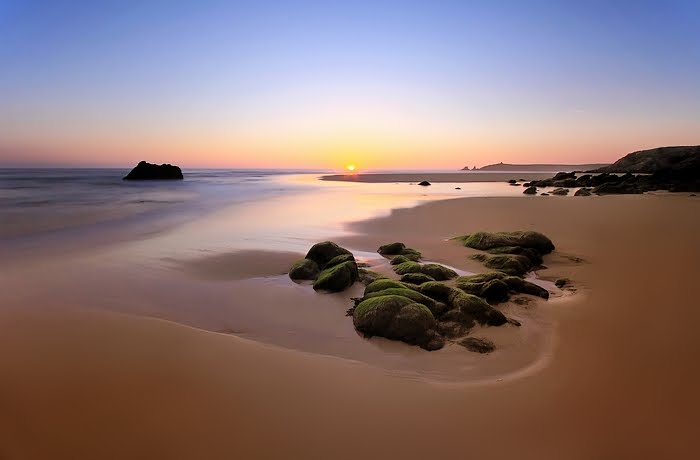 Sunset on Quiberon... by Thomas Cousture