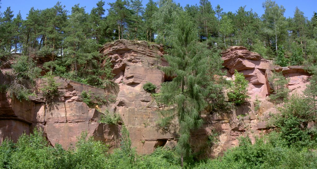 Ciosowa - Quarry - Natural Monument by Witold Wesołowski