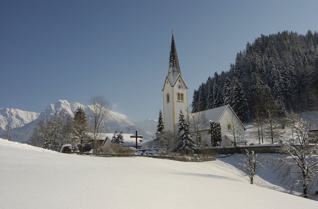 Kirche St.Barbara - Tiefenbach by J. Gschwender