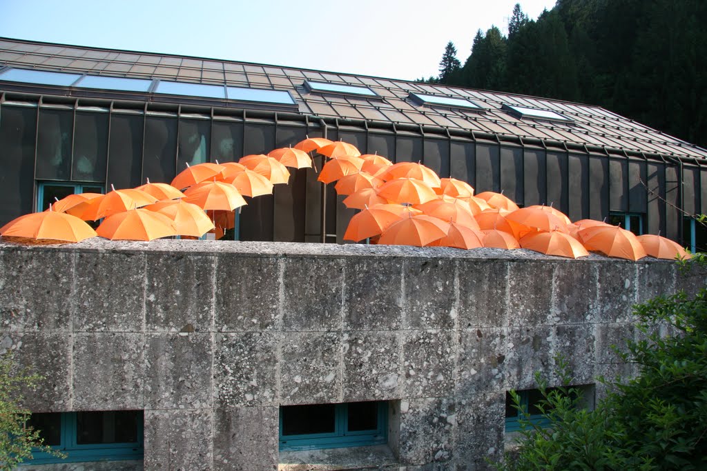 Dutch flying umbrellas by artaarte