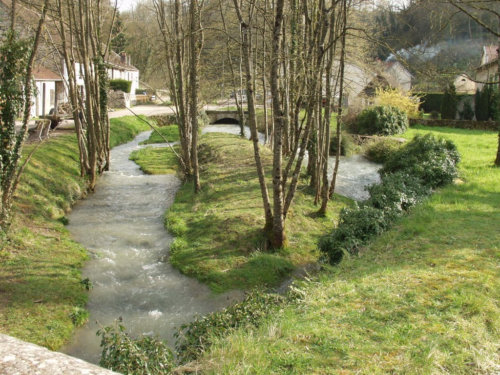 La rivière LA MORTHE by Emile NEY