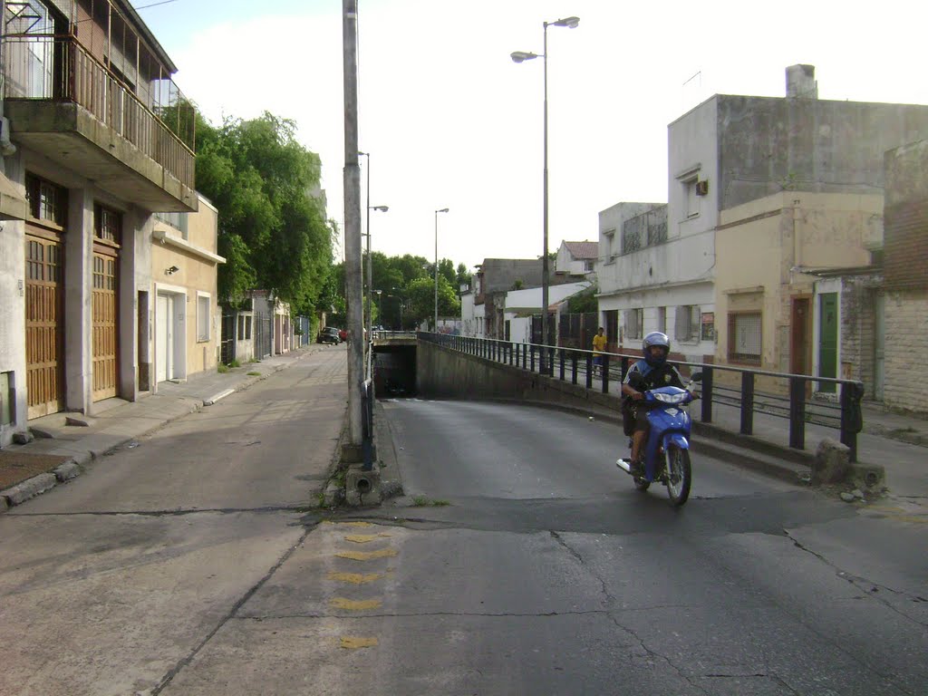 Salida de viaducto Intendente Alvear (túnel curvo) by Payun Matru