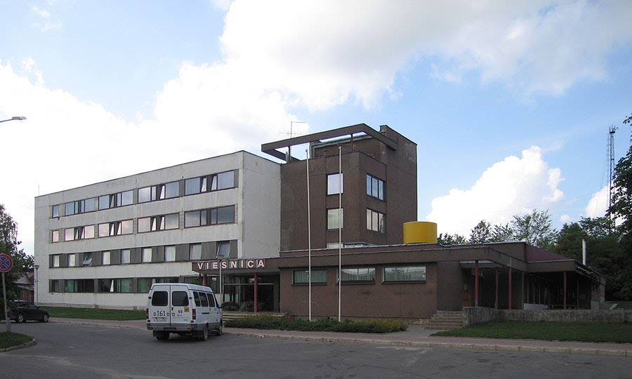 Madona. Hotel building. Architect: Laimonis Tīkmanis by Artis Zvirgzdiņš