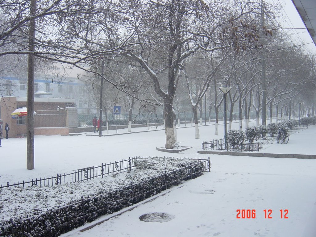 Nanchang Road snow by seven star arrow