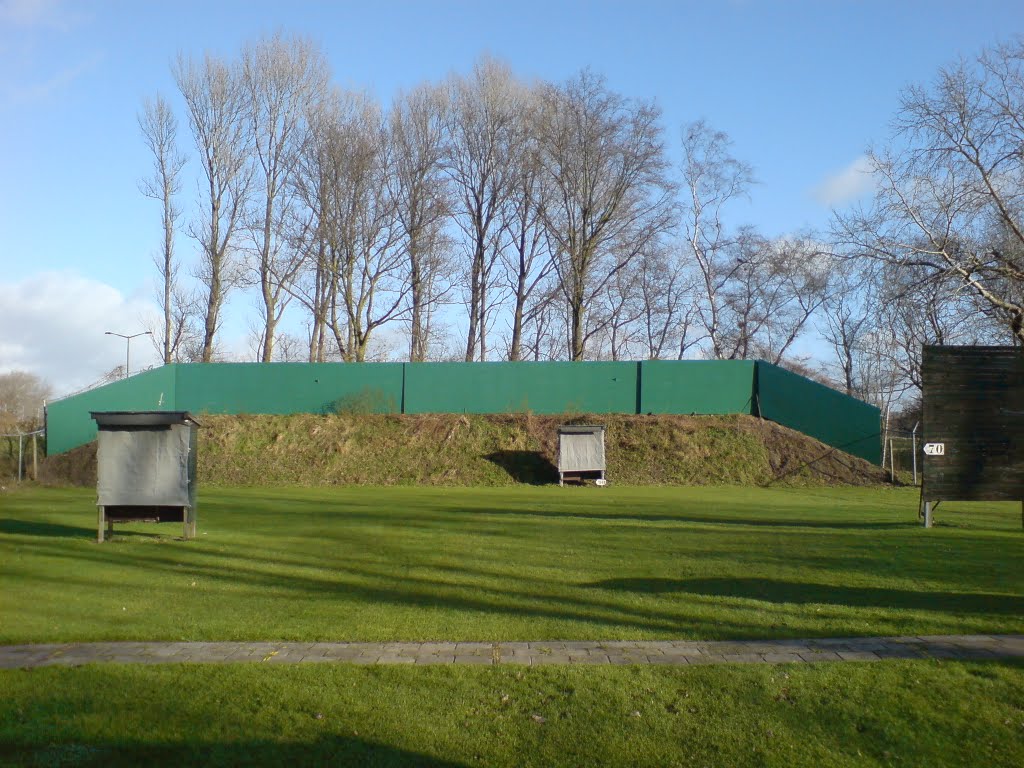 Long distance archery shooting range St.Sebastiaen. by Xedor.