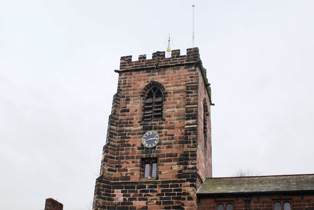 Church tower, Grappenhall, walk over. two hours by Bigdutchman