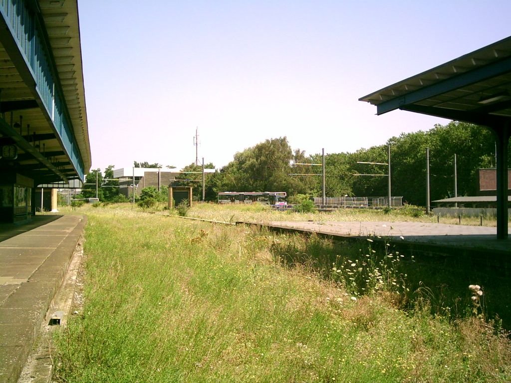 OB Bahnhof - Stillgelegter Bahnsteig by Michael Floessel