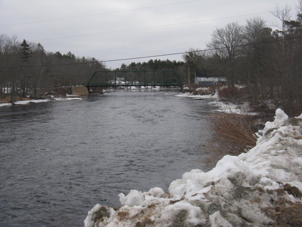 Medway River Bridge , Mill Village Nova Scotia by tunamackeral