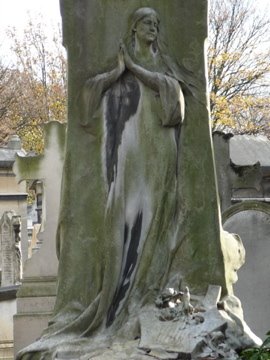 Statue funéraire du Père Lachaise (2) by zagreus