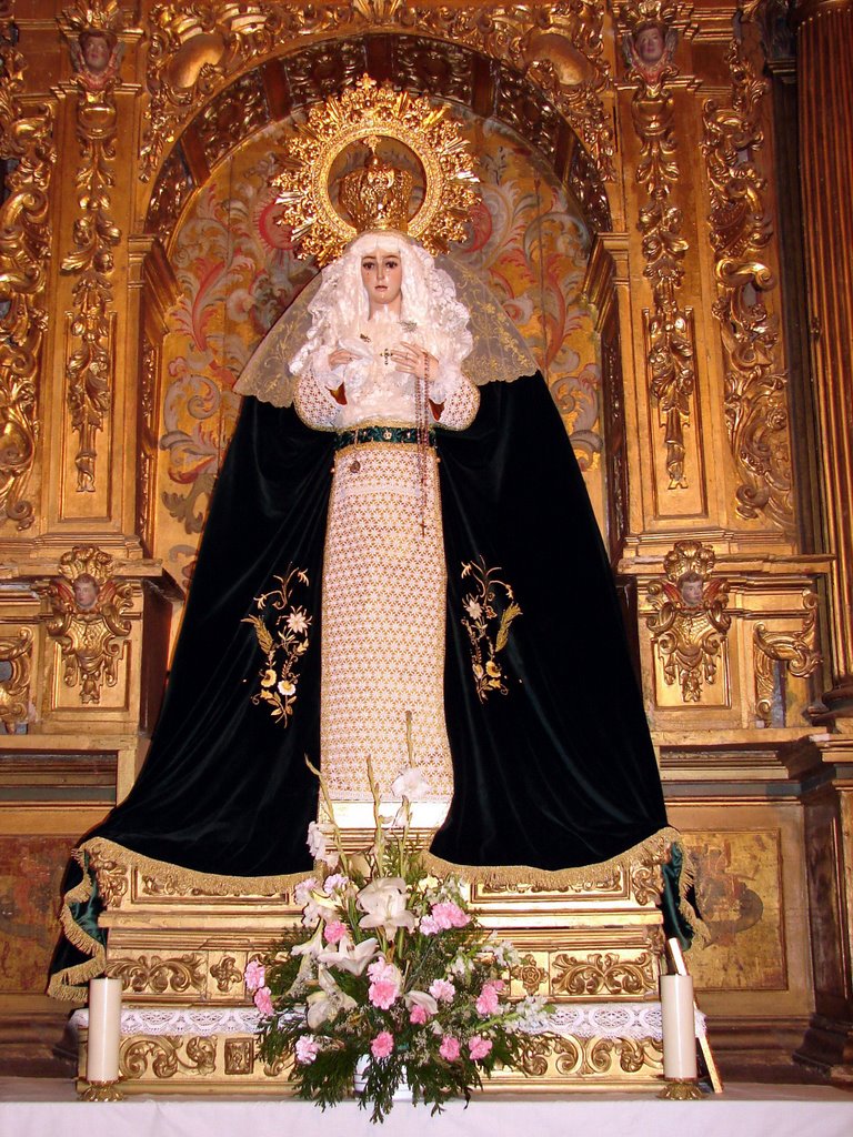 IMAGEN VIRGEN DE LA ESPERANZA IGLESIA DE SAN JUAN by Julio Cesar - Ávila