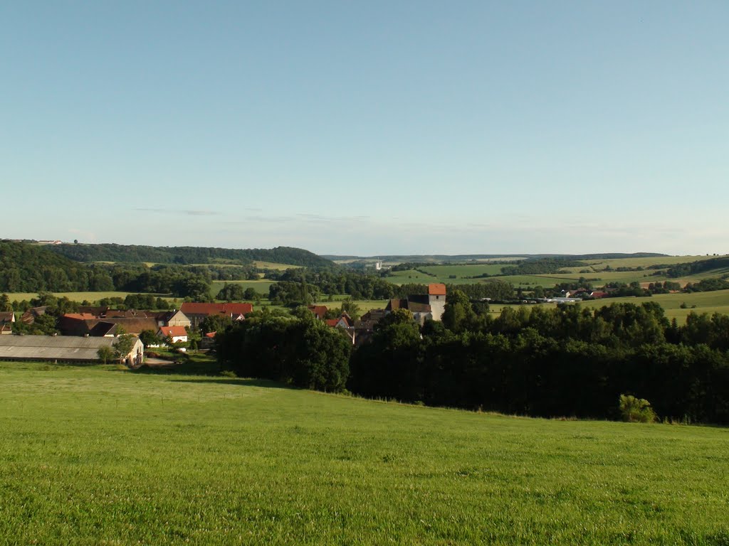 Blick ins Elstertal - Pötewitz 2009 by Herbert Laetsch