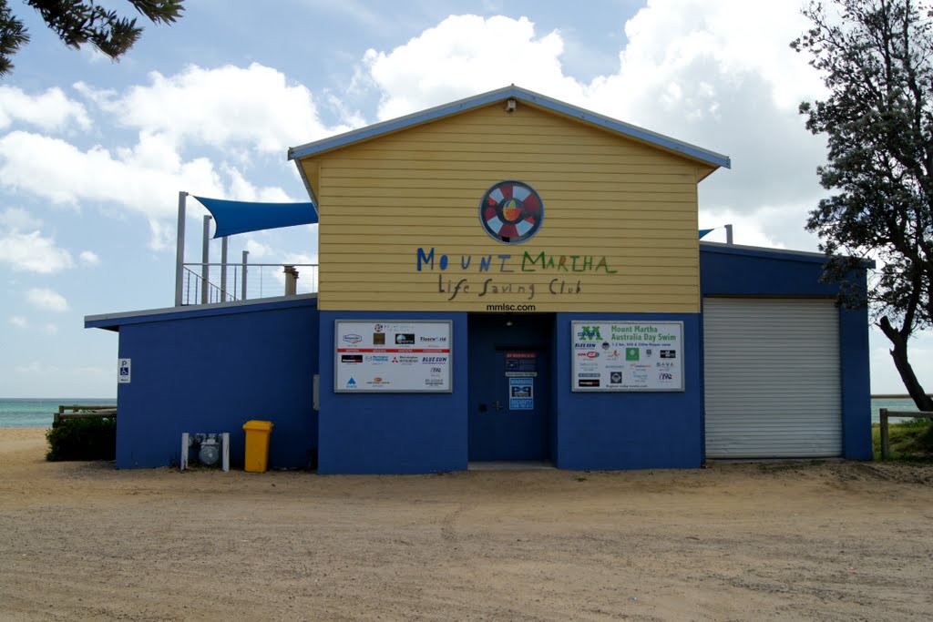 Mount Martha Life Saving Club (2010). This Club was founded in 1986 and since then has enjoyed a steady growth in members to become one of the largest and most successful Life Saving clubs in Victoria by Muzza from McCrae