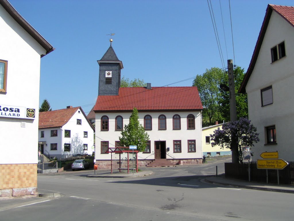 Schmalkalden - Kirche in Näherstille by hupon