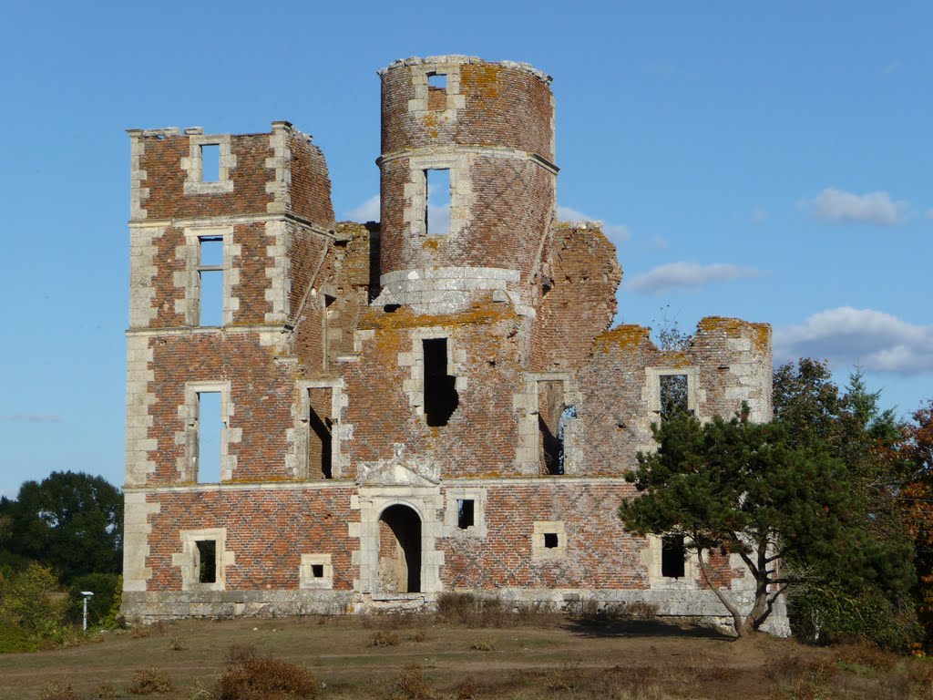 Ruines du château de l'Isle by Alain Boulanger