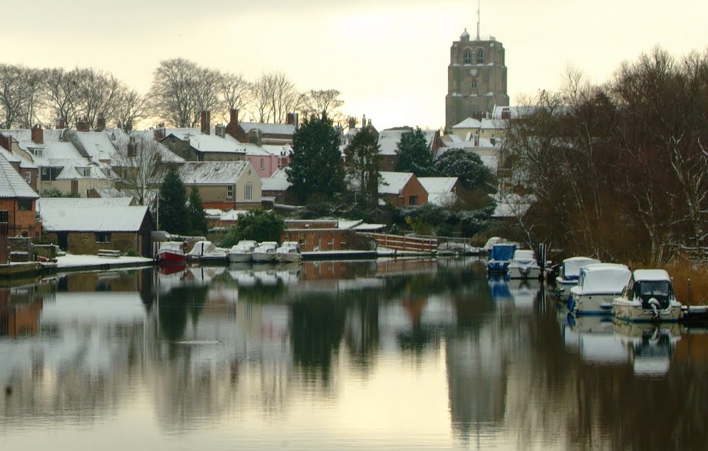 River Waveney, Beccles by Mike. Baker