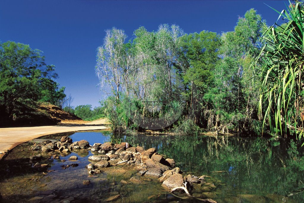 Gregory River Crossing, Gulf-Savannah Track, QLD. by Andrea Niehues