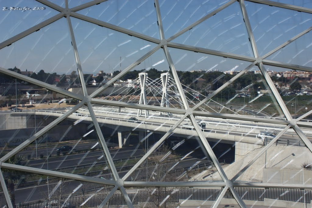 Puente de la Avenida de las Ferias / Avenue Fairs Bridge by ebolufer