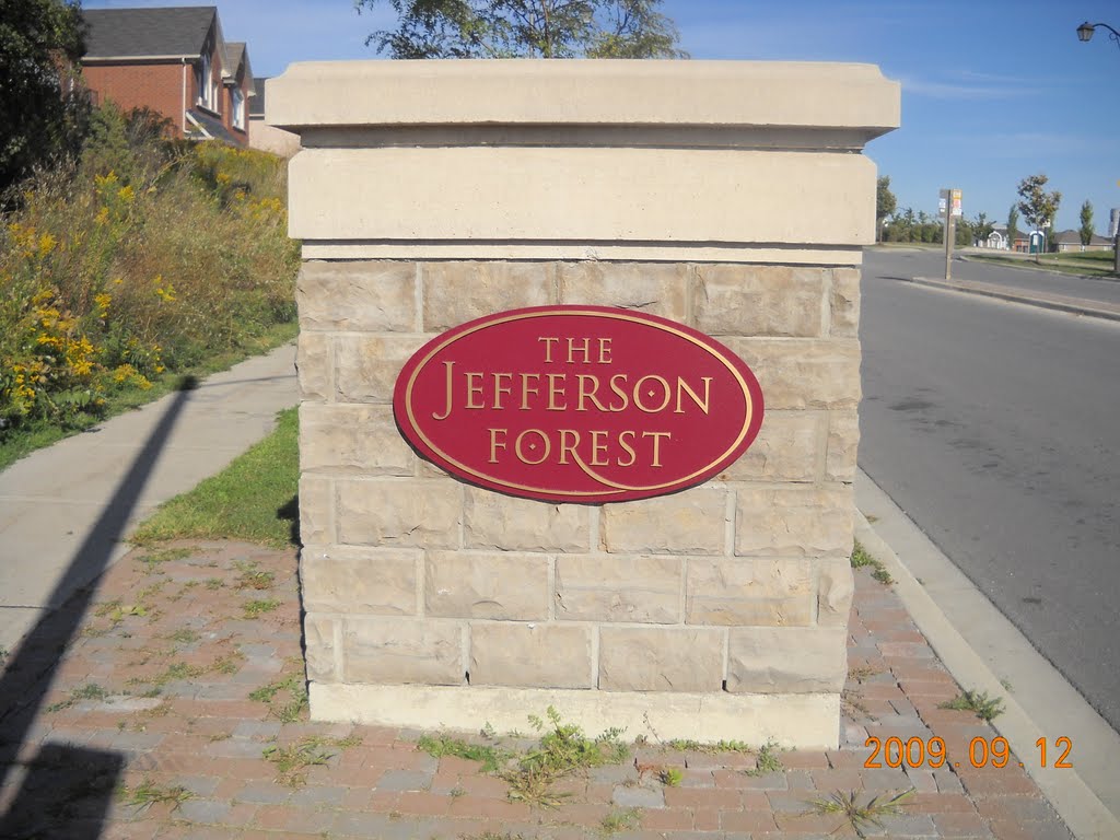 Jefferson Forest Drive Entrance by patrick.yip