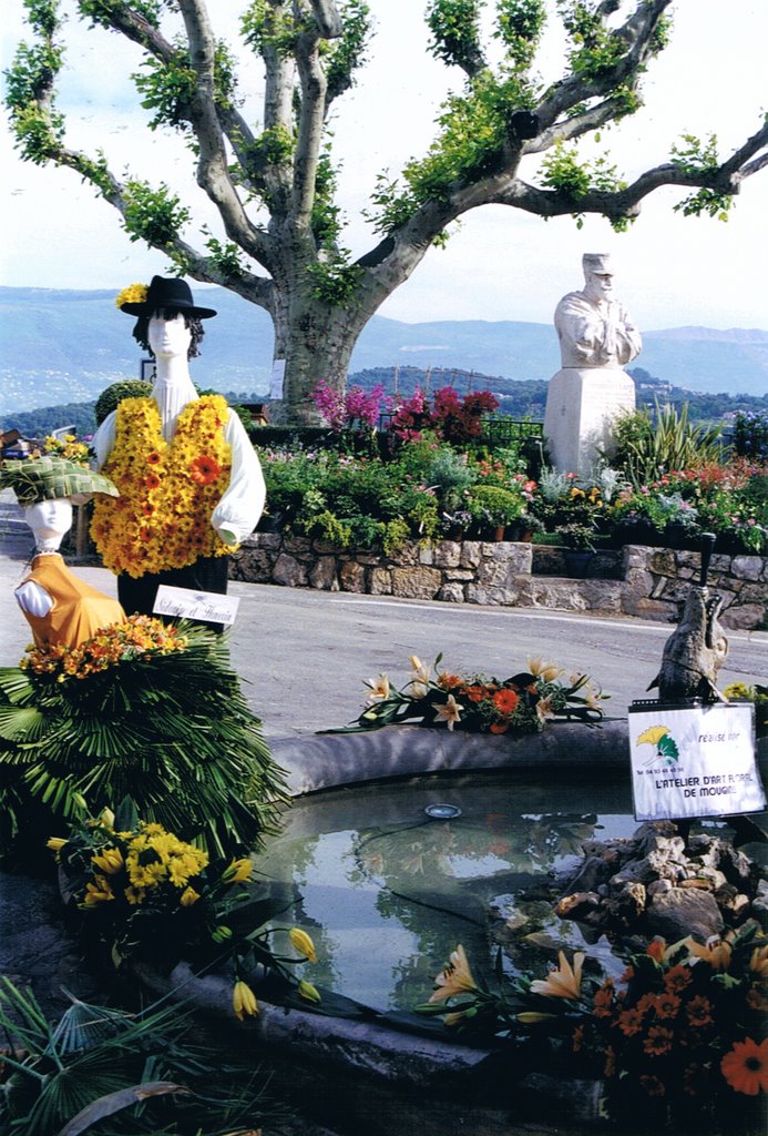 Flower Festival, Mougins by David Green Wallace